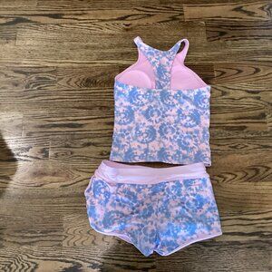 Athleta girl tankini with shorts size L/12